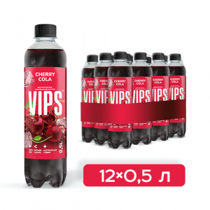 Напиток VIP''S 0,5л Кола черри