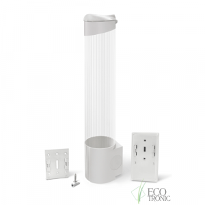 Держатель стаканов на шурупах Ecotronic white