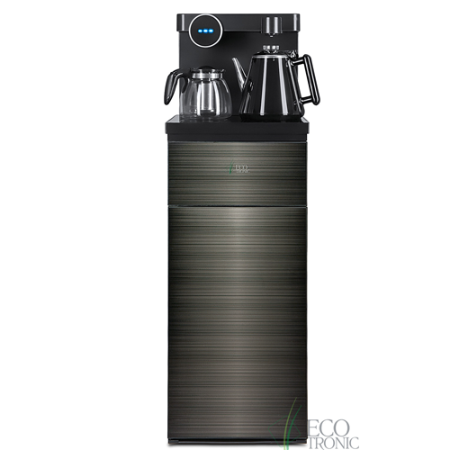 Диспенсер Ecotronik TB12-LNR black с чайным столиком