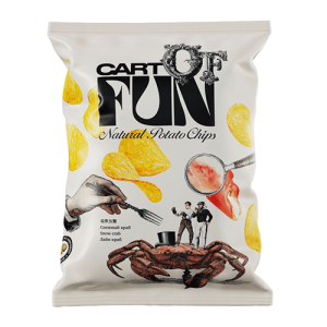 Чипсы Cart of Fun Краб, 67 гр.
