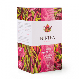 Чай Niktea, Фрут Маджента, 25 пак.