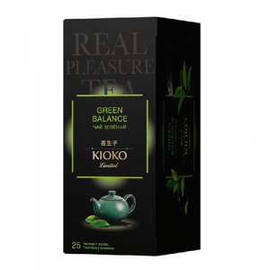Чай Kioko Green Balance.Изысканный зеленый,25/2гр/8