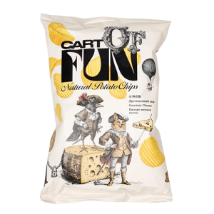 Чипсы Cart of Fun Сыр, 67 гр.